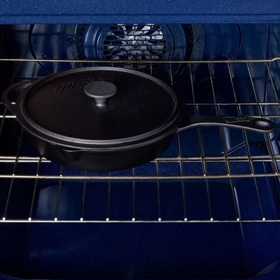 The Lakeside Collection Mason Pre Season Craft Iron Cookware - 11" Grill Pan 6 The Lakeside Collection Mason Pre Season Craft Iron Cookware - 11" Grill Pan - Image 4