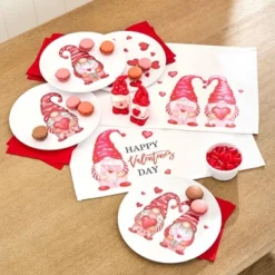 The Lakeside Collection Valentine's Day Whimsical Gnome Printed Tabletop Collection - Set Of 2 Salt And Pepper Shakers -Home Properties GUEST 029f3878 8c45 45fe beb6 3087e9468e9b