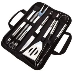 The Lakeside Collection 10-Pc. BBQ Utensil Kit -Home Properties GUEST 035e5d2c 3ef8 4dec 853b bd5b5d2b474e