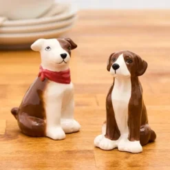 The Lakeside Collection Table Toppers Dog Themed Tabletop Collection Kitchen Dining Tail Wagging - Salt And Pepper Shaker Set 8 The Lakeside Collection Table Toppers Dog Themed Tabletop Collection Kitchen Dining Tail Wagging - Salt And Pepper Shaker Set -Home Properties GUEST 041b6224 9d1c 4b9a ac5c 04f0a9c5f647