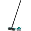 The Lakeside Collection Durable 3-In-1 Patio And Deck Brush With Telescopic Handle And Weed Pick