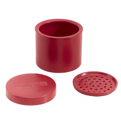 The Lakeside Collection Stoneware Grease Canister With Strainer For Bacon Fat Drippings, Hot Oil 9 The Lakeside Collection Stoneware Grease Canister With Strainer For Bacon Fat Drippings, Hot Oil - Image 7