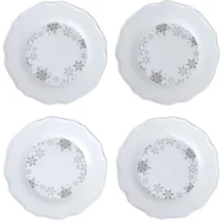 The Lakeside Collection Holiday Place Setting Collection - Set Of 4 Salad Plates 8 The Lakeside Collection Holiday Place Setting Collection - Set Of 4 Salad Plates -Home Properties GUEST 085fc675 5ed4 4e50 b2c3 65a0a9545072