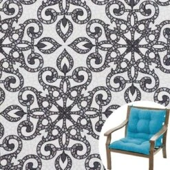 The Lakeside Collection Printed Outdoor Cushion Collection - Mosaic High Chair