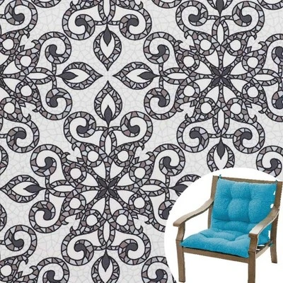 The Lakeside Collection Printed Outdoor Cushion Collection - Mosaic High Chair 3 The Lakeside Collection Printed Outdoor Cushion Collection - Mosaic High Chair