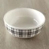 The Lakeside Collection Plaid Entertaining Collection - Serving Bowl -Home Properties GUEST 0b854421 ec00 48df 9efb 6834eafaab60