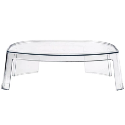 The Lakeside Collection Kitchen Storage Cabinet Pantry Countertop Organizers Clear Plastic - Clear Kitchen Rack Shelf 4 The Lakeside Collection Kitchen Storage Cabinet Pantry Countertop Organizers Clear Plastic - Clear Kitchen Rack Shelf - Image 2