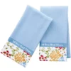 Watercolor Floral Set Of 2 Hand Towels -Home Properties GUEST 144e38c6 fcd2 4827 81e7 d5ab01ccdd36