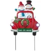 The Lakeside Collection Lighted LED Let It Snow Snowman Couple Red Truck Yard Stake 2 The Lakeside Collection Lighted LED Let It Snow Snowman Couple Red Truck Yard Stake -Home Properties GUEST 1a0f9d6e a129 4aaa bda7 56c8978520d0