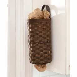 The Lakeside Collection Woven Farmhouse Basket-Look Plastic Bag Dispenser For Kitchen 12 The Lakeside Collection Woven Farmhouse Basket-Look Plastic Bag Dispenser For Kitchen -Home Properties GUEST 1a672540 3dc7 483c b2e3 1c96a5675419