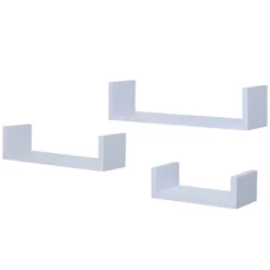 The Lakeside Collection 3-Pc. Floating Wood Shelves 1 Pieces -Home Properties GUEST 1eba2b34 89af 4b7f 9ee9 54ac69ed3b6f