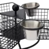 The Lakeside Collection Rotatable Basket With Dipping Cup -Home Properties GUEST 2089a203 d57f 4654 a0cd 36a7e2e8dcfc