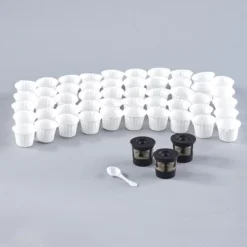 The Lakeside Collection Set Of 3 Refillable Coffee Pods With 50 Filters - Single Serving Coffee Maker Accessories - Reusable Coffee Filters -Home Properties GUEST 24472e60 ed57 4970 a2fe 60a8e7279979