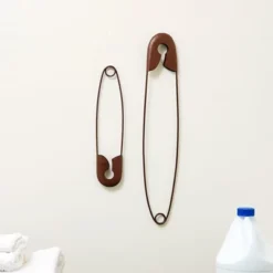 The Lakeside Collection Laundry Room Decor With Rustic Safety Pins Tip Jar And Humorous Sign - Safety Pin Wall Decor Set 12 The Lakeside Collection Laundry Room Decor With Rustic Safety Pins Tip Jar And Humorous Sign - Safety Pin Wall Decor Set -Home Properties GUEST 2822b770 0651 4aac b3ab 3bb29d3ff482