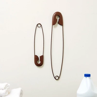 The Lakeside Collection Laundry Room Decor With Rustic Safety Pins Tip Jar And Humorous Sign - Safety Pin Wall Decor Set 7 The Lakeside Collection Laundry Room Decor With Rustic Safety Pins Tip Jar And Humorous Sign - Safety Pin Wall Decor Set - Image 5