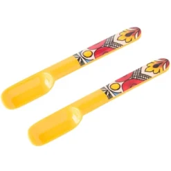 The Lakeside Collection Taco Kitchen Accessories - Taco Spoons Yellow