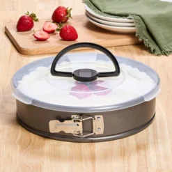 The Lakeside Collection Nonstick Round Spring Form Baking Pan With Storage Lid And Handle 15 The Lakeside Collection Nonstick Round Spring Form Baking Pan With Storage Lid And Handle -Home Properties GUEST 2a0dc322 a175 4d4d a39a 546038f377ce