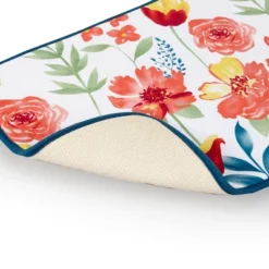 Garden Delight Bath Rug -Home Properties GUEST 2d00138d 66e9 4a9c a8e4 fa250a348232