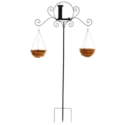 The Lakeside Collection Monogram Double Planter Stakes -Home Properties GUEST 2e03f26d 860a 45de be91 e6a2f1bc2b86