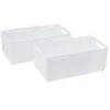 The Lakeside Collection Expandable Kitchen Storage Boxes - Set Of 2 Medium