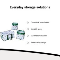 The Lakeside Collection Everyday Storage Bin Set 3 Pc. - Gone Fishing 13 The Lakeside Collection Everyday Storage Bin Set 3 Pc. - Gone Fishing -Home Properties GUEST 30a705c8 1076 481d 8dc3 a7f66cb2721b