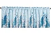 The Lakeside Collection Blue Peacock Bath Collection - Valance