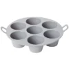The Lakeside Collection Silicone Air Fryer Baking Pans - Round