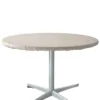 The Lakeside Collection Round Solid Color Custom Fit Tablecloth