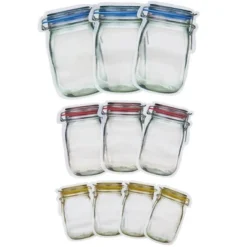 The Lakeside Collection 10-Pc. Resealable Snack Bag -Home Properties GUEST 3e0264e8 6f21 45c3 a61a ac7644ba5703