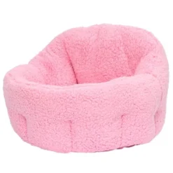 Deep-Dish Plush Pet Bed