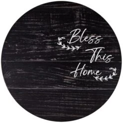 The Lakeside Collection 12" Sentiment Lazy Susan -Home Properties GUEST 4aadfa49 71d0 438a a824 ccf5ede4991f