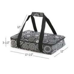 Insulated Casserole Carrier With Handle -Home Properties GUEST 4c697bd6 726e 402f b4eb 1c17f1911689