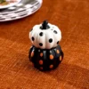 The Lakeside Collection Plaid Pumpkin Dinner Collection - Salt & Pepper Shaker Set