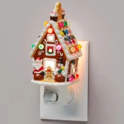 The Lakeside Collection Lighted Gingerbread Holiday Accents - Camper Night Light -Home Properties GUEST 4fa3d13b fafa 43c7 938a 3a1a8d3464b1
