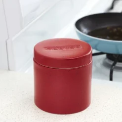 The Lakeside Collection Stoneware Grease Canister With Strainer For Bacon Fat Drippings, Hot Oil 13 The Lakeside Collection Stoneware Grease Canister With Strainer For Bacon Fat Drippings, Hot Oil -Home Properties GUEST 5024174e b22f 4f04 9630 e7650a2409a0