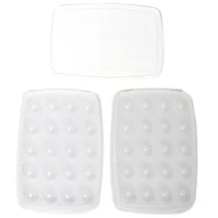 The Lakeside Collection Food Storage Container For Deviled Eggs - 2-Tiers -Home Properties GUEST 53d0e50c 6e97 4249 aa10 1e0b6594ab79