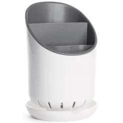 The Lakeside Collection Cutlery Holder With Drip Tray -Home Properties GUEST 54f00ffa b6ef 4b19 860b ff6dcbc81c38