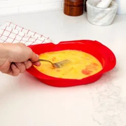 The Lakeside Collection Silicone Egg Omelet Maker Red -Home Properties GUEST 55a7c6f4 ac07 41ba 944d 7643c2b9676b