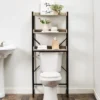 The Lakeside Collection Farmhouse Bathroom Collection - Over Toilet Tower Gray