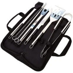 The Lakeside Collection 10-Pc. BBQ Utensil Kit -Home Properties GUEST 59f45c23 cc4d 4e8f 8a15 aeafcc4361a4