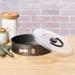 The Lakeside Collection Nonstick Round Spring Form Baking Pan With Storage Lid And Handle 13 The Lakeside Collection Nonstick Round Spring Form Baking Pan With Storage Lid And Handle -Home Properties GUEST 5c1b3f07 659b 4fe3 b5df a961bec1ac6c