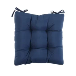 The Lakeside Collection Solid Outdoor Cushion Collection - Navy High Chair