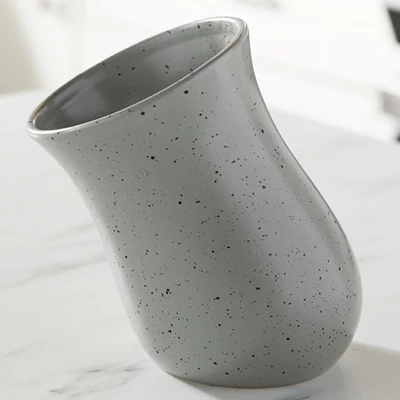 The Lakeside Collection Tilted Utensil Crocks - Red 5 The Lakeside Collection Tilted Utensil Crocks - Red - Image 3