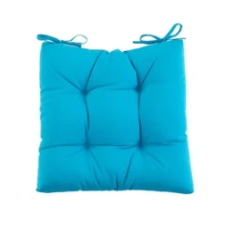 The Lakeside Collection Solid Outdoor Cushion Collection - Turquoise High CHair -Home Properties GUEST 62e98be9 aa0d 4edb b67e 5a3d5f1caeb5