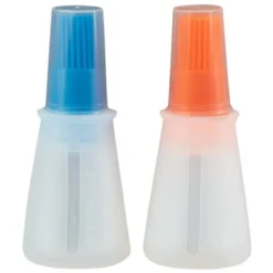 The Lakeside Collection Set Of 2 Oil Bottle With Brush -Home Properties GUEST 64a514b5 b54c 4ab2 a948 89485a94c2c2