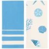 The Lakeside Collection Coastal Kitchen Collection - Set Of 2 Kitchen Towels