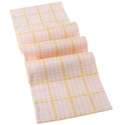The Lakeside Collection Springtime Plaid Set Of 4 Placemats Or Runner