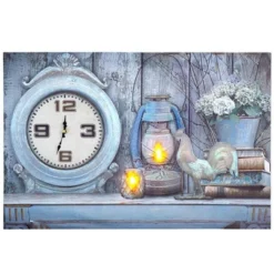 The Lakeside Collection Themed Lighted Wall Clocks - Rooster -Home Properties GUEST 6c99b543 3413 4e7a 9b63 af60a6140017
