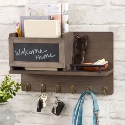 The Lakeside Collection Wall-Mounted Organizer -Home Properties GUEST 6ccfe148 2125 4b3f ad78 0e61ddf4dcf6