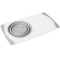 The Lakeside Collection Nonslip Over-the-Sink Cutting Board With Colander -Home Properties GUEST 752093bb 60be 4cc3 8116 4430a1c416e1
